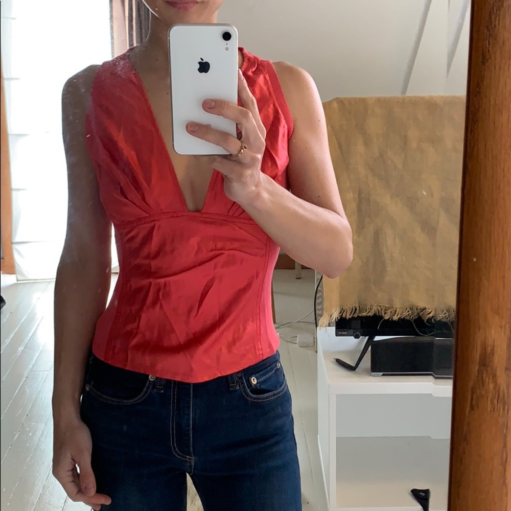 Catherine Malandrino silk top
